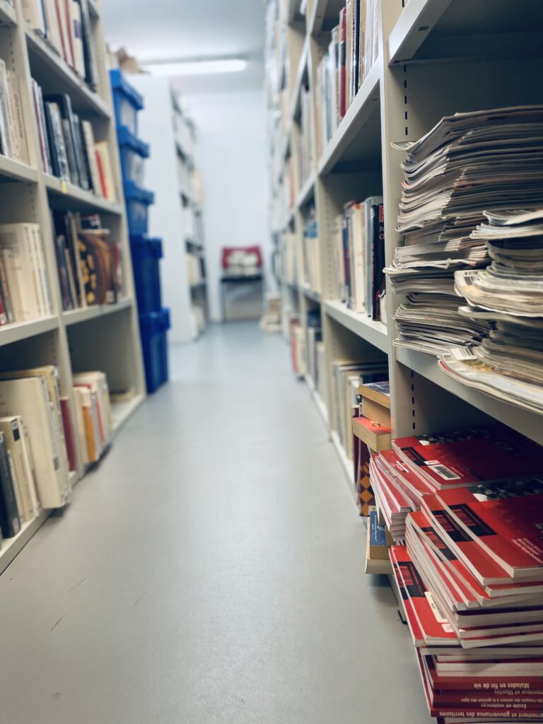 Livres mis en réserve