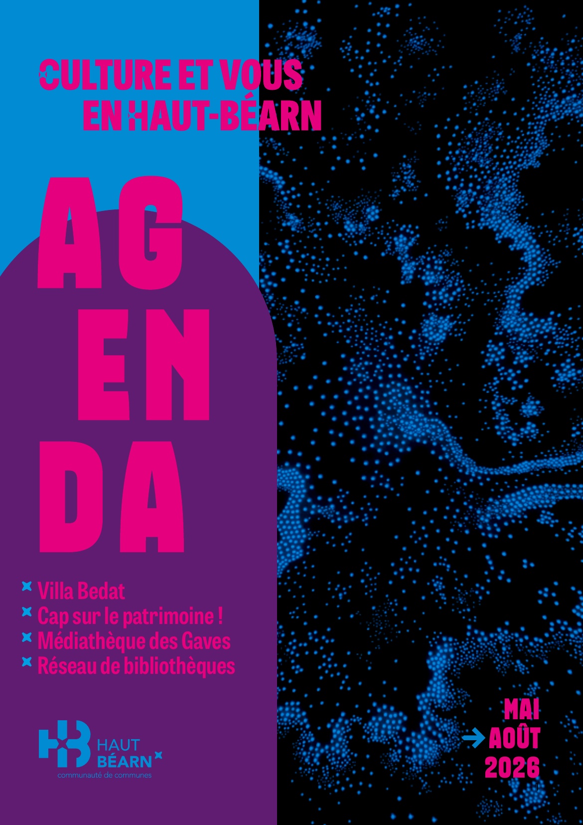 Agenda culturel Mai à août 2026
